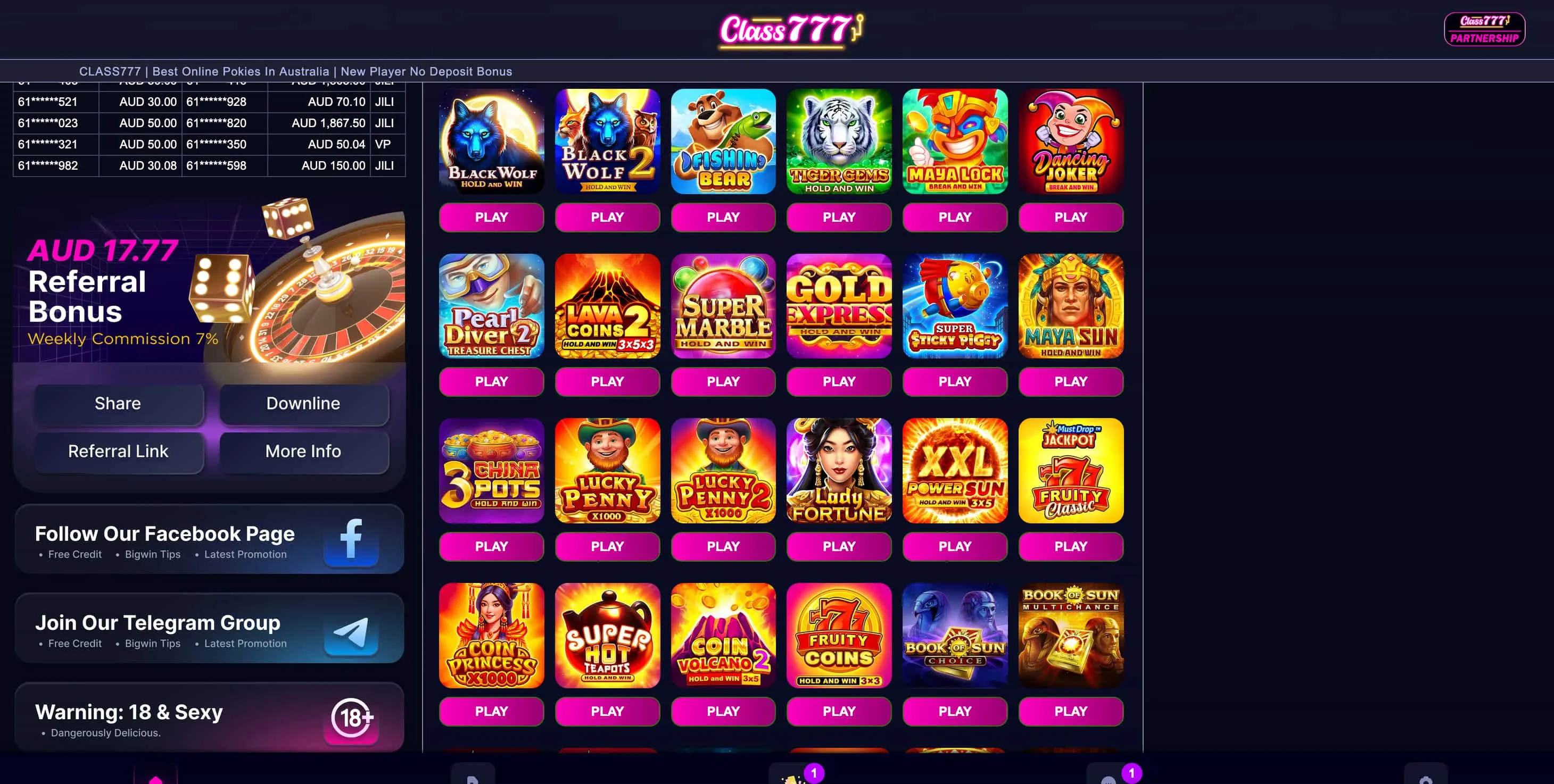 Bonuses and Promotions